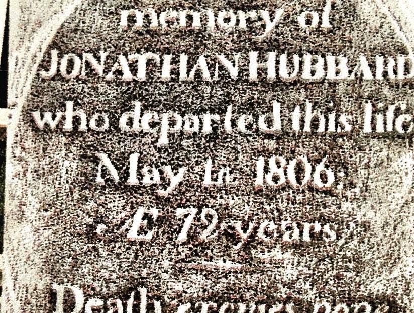 Moses Hopkins and Johnathan Hubbard first settlers in Town of